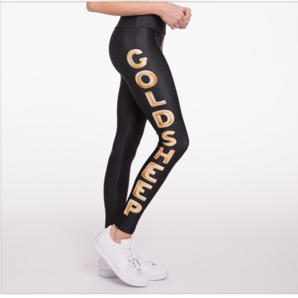 ❌SOLD❌ Goldsheep Gold Balloons Leggings